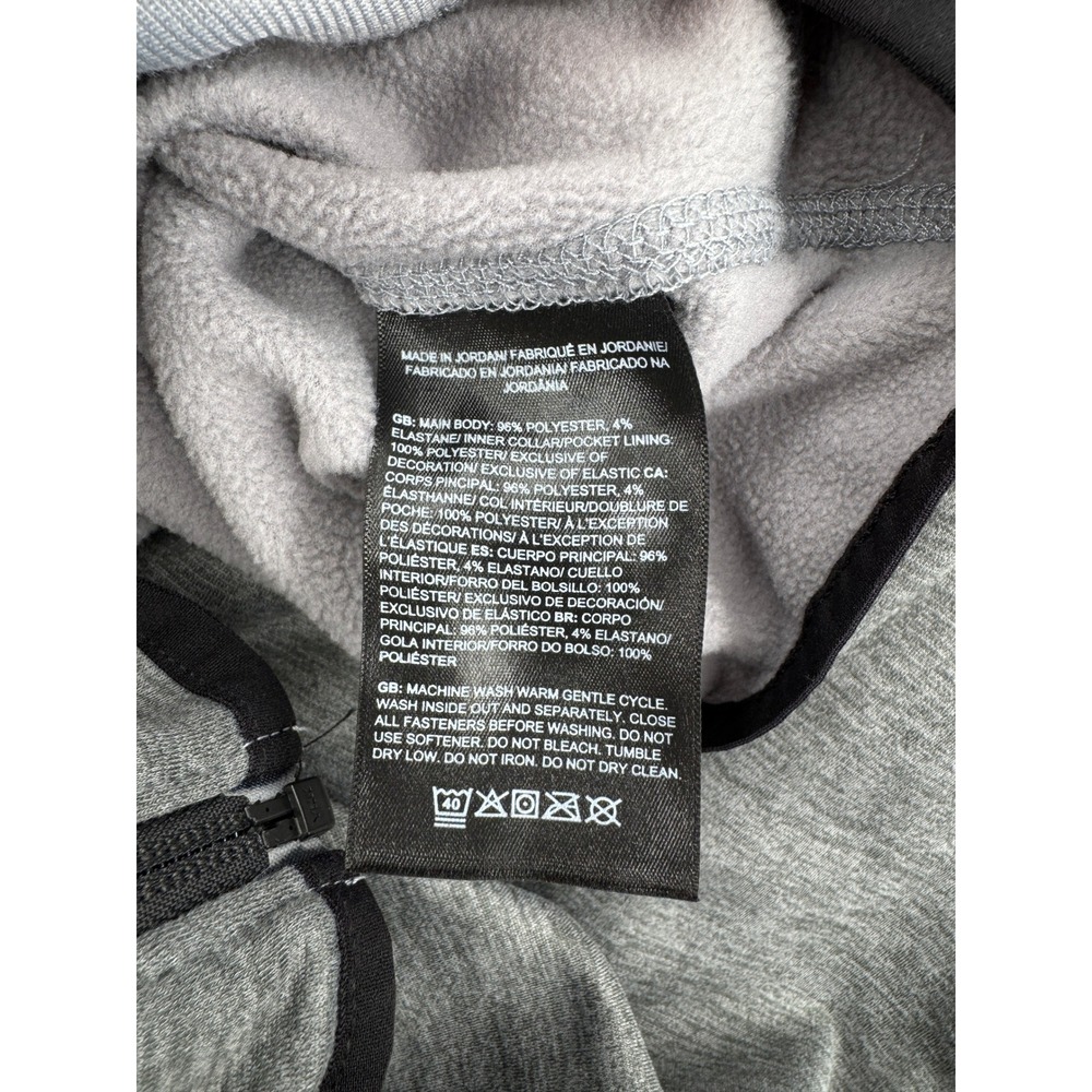 The North Face Mens L Canyonlands Full Zip Fleece Sweater Jacket Gray Outdoors - Picture 11 of 12